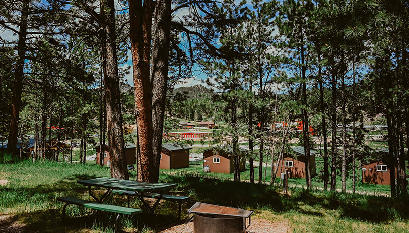 Firehouse Campground in the Black Hills